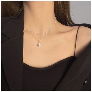 Luxury Pearl Double Necklace